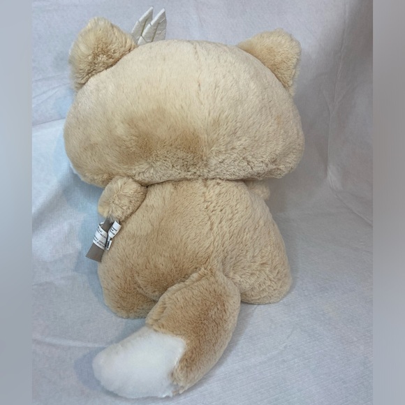 Fox Stuffed Animal Plush 12” Levtex Baby 62401B Feather & Headband - Picture 3 of 9